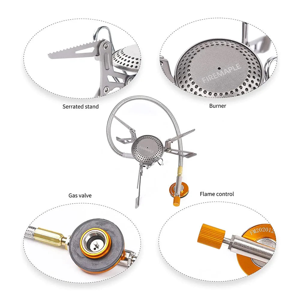 Fire Maple Titanium Blade 2 Gas Burners Ultralight 135g Gas Stoves Cooker