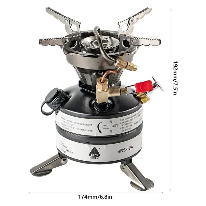 Portable Camping Stove Mini Outdoor Burning Stove Ultralight Stove For Camping Picnic