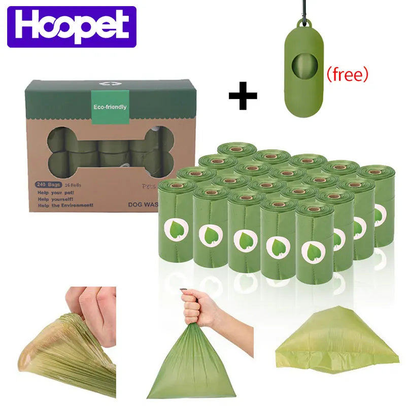 HOOPET Dog Poop Garbage Dispenser Outdoor Home Clean Box Waste Bags For Pet