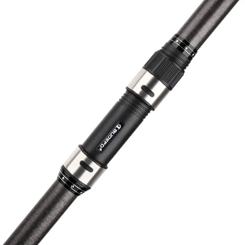 BUDEFO Telescopic Surf Spinning Fishing Rod 3.9/4.2/4.5/5.0/5.3m Carbon Carp Travel