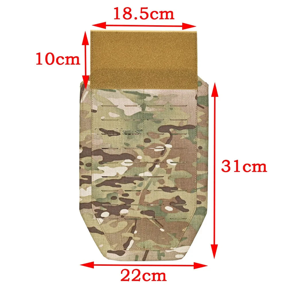 Crotch Groin Protection Panel Guard Protection Molle Body Armor Bag Pouch Laser