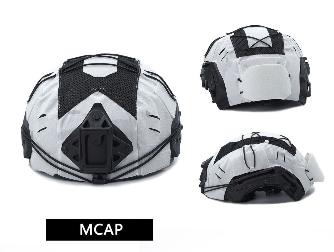 Helmet Cover Team Wendy Exfil Ballistic Bump Mesh Multicam Wolf Grey Tactical