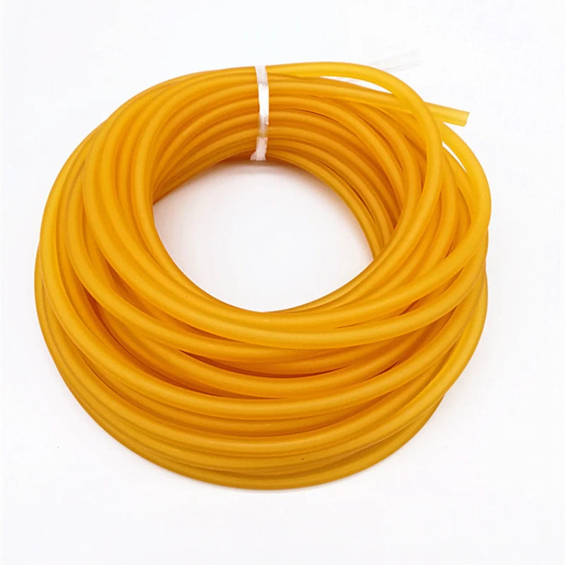 5m Solid Elastic Rubber Fishing Line Diameter 2mm Plain Elastic Fishing Rope Tied