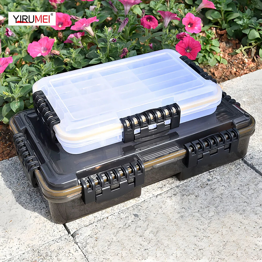 Waterproof Fishing Tackle Box Large Capacity Fishing Accessories Tool Storage Box Fish