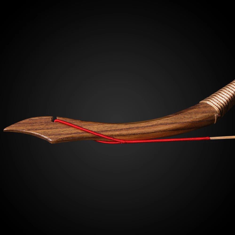 1pc 30-50lbs Archery Recurve Bow Traditional Bow Wooden Longbow for Outdoor Shooting Hunting Accessories