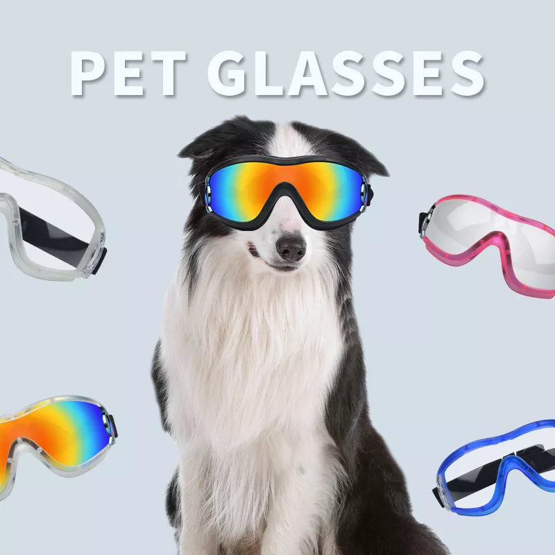 Pet Glasses Big Dog Outdoor Sunscreen Sunglasses Dustproof Waterproof Windproof