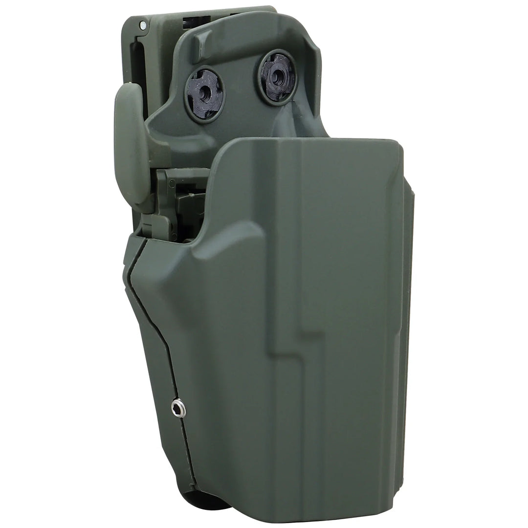 Tactical SUB-COMPACT 450 Gun Holster Beretta/S&W/Sig Sauer/Jericho/CZ/FNP Universal Holster Belt Clip Shim Accessories