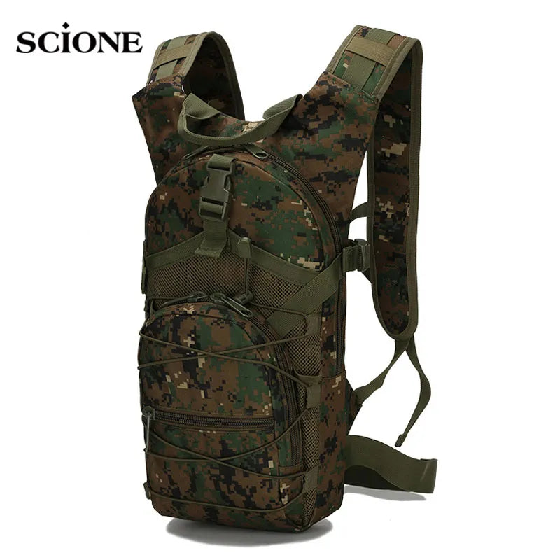 15L Molle Tactical Backpack 800D Oxford Military Hiking Bicycle Backpacks Outdoor