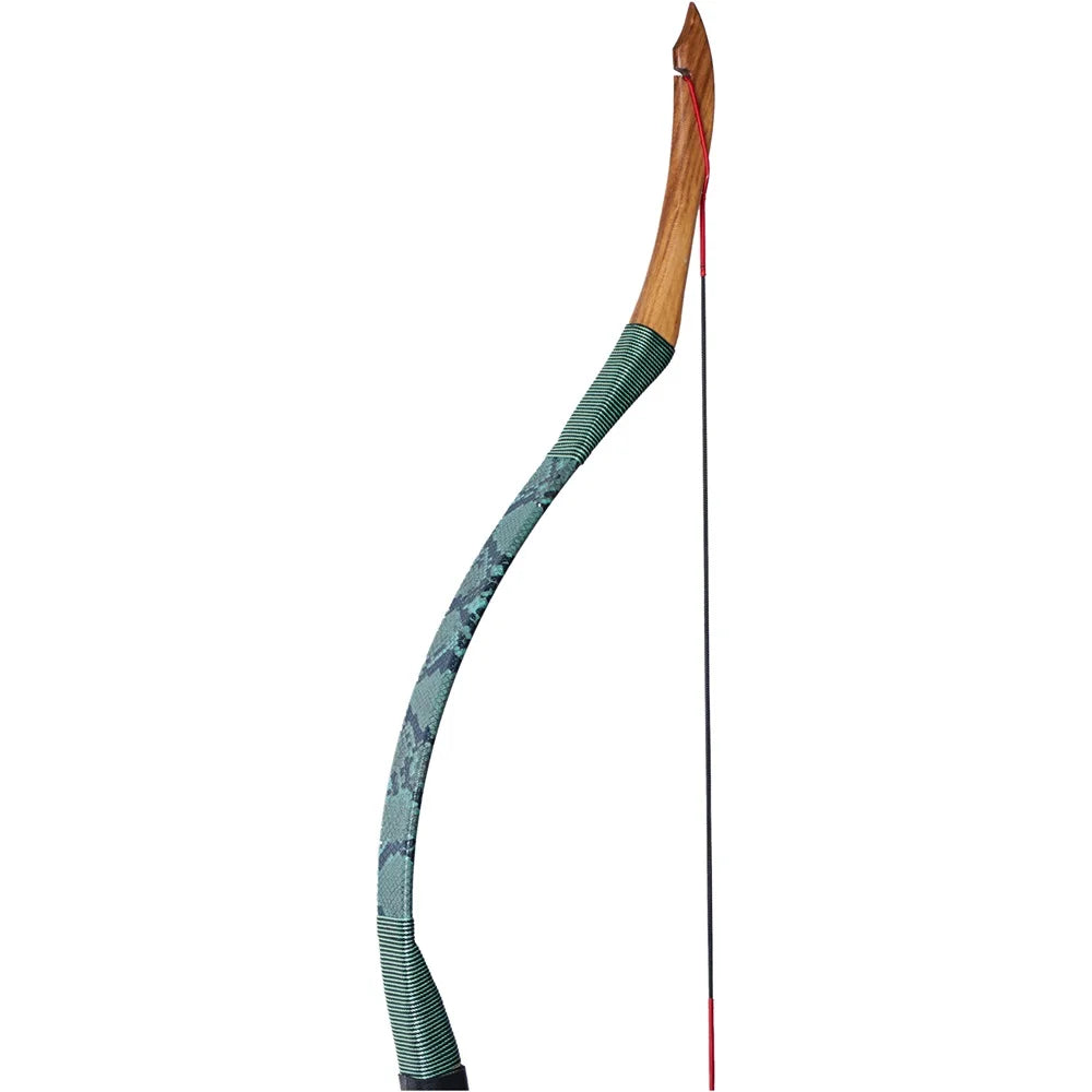 20~50lbs Handmade Traditional Recurve Bow Right Left Hand Bow Outdoor Archery Hunting Shooting Adult Practice Bow Supplies