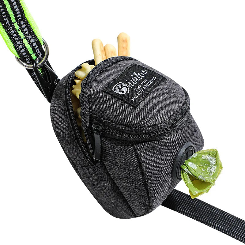 Pet Dog treat pouch Portable Multifunction Dog training bag Outdoor Travel Dog Poop Bag