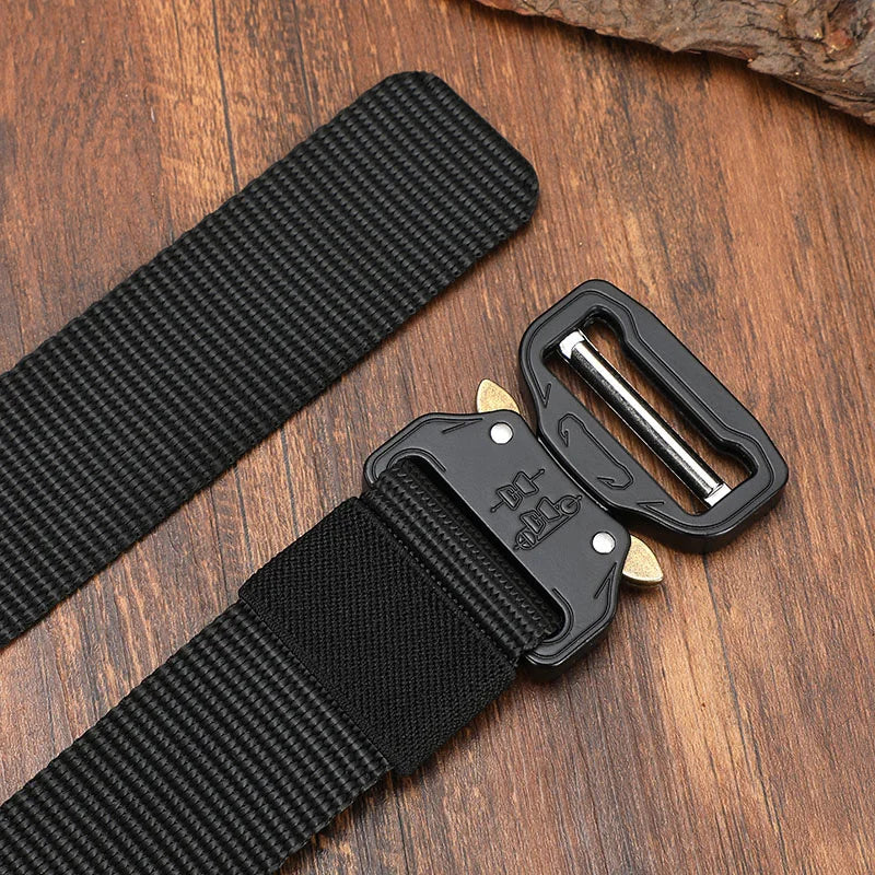 FRALU New Nylon Belt Men Army Tactical Belt Molle Military SWAT Combat Belts