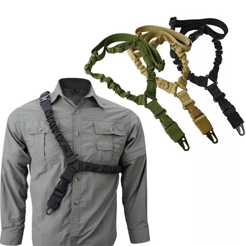 Shot Gun Belt Hunting Accessories Tactical Gear Tactical Single Point Gun Sling Shoulder