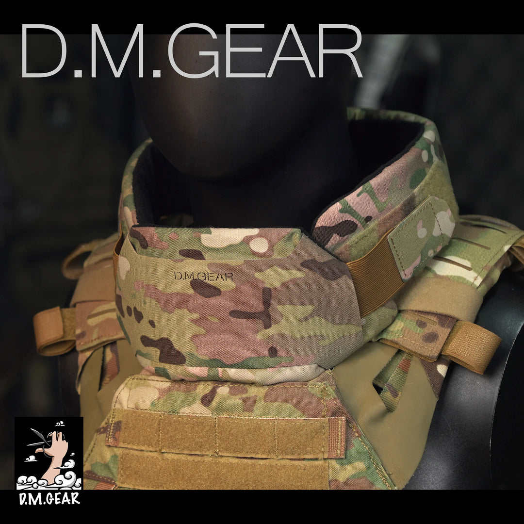 DMGear Tactical Vest Neck Guard Collar Protector Military Gear Tactical Airsoft Equipment
