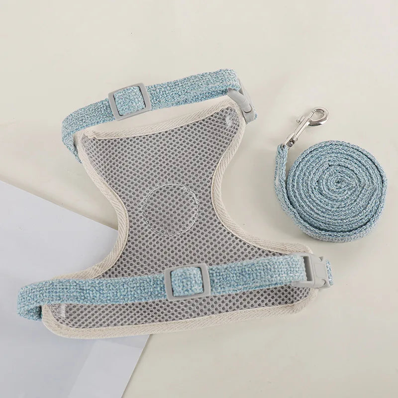 Newest Cute Rabbit Harness and Leash Set Bunny Pet Accessories Vest Harnesses Rabbit