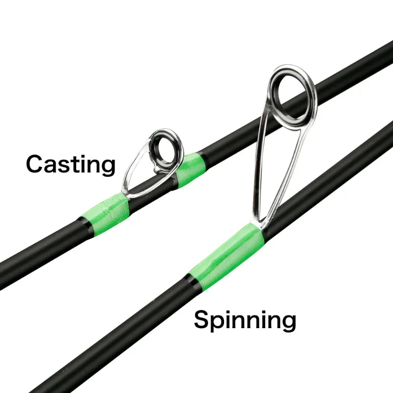 Ultra Light Fishing Rod Carbon Fiber Casting/Spinning Fishing Pole UL Solid Tip Bait WT