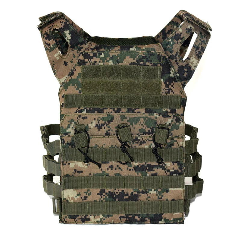 Military Equipment Tactical CS Field Vest MOLLE JPC Vest Body Armor Plate Carrier Vest