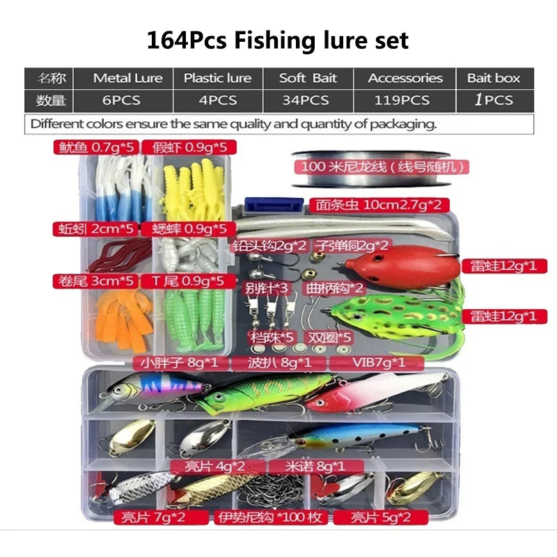 Fishing Rod Full Kits 1.2M Telescopic Sea Spinning Reel Baits Lure Set Travel Fishing Gear