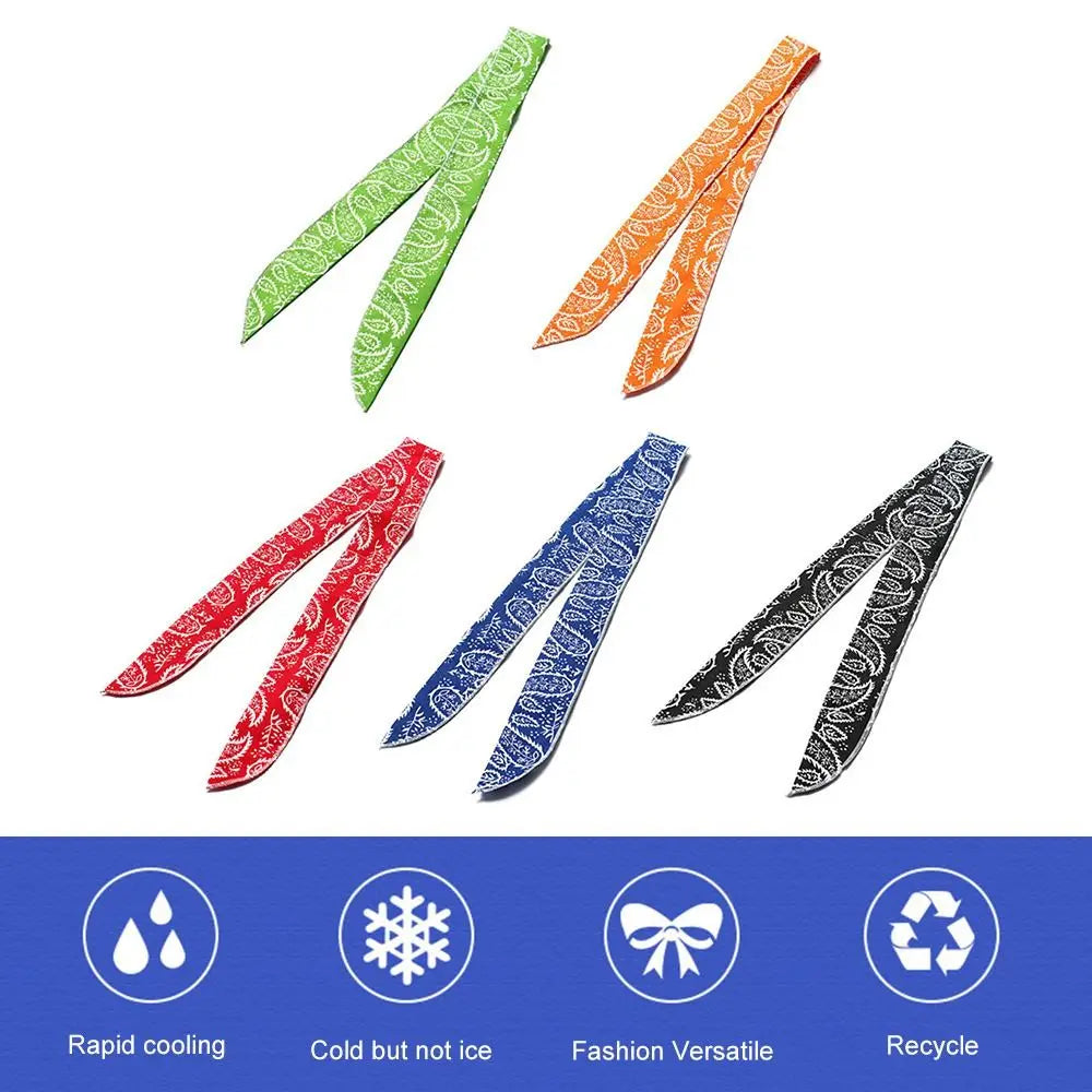 Multifunction Sports Headband New Polyester cotton Hair accessories Pet Ice Scarf Wrist