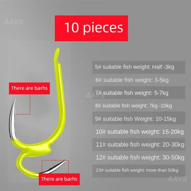 Bait Hook Fish Gear Fishing Tackle Double Hook River Fishing Two Strength Tip Fishing