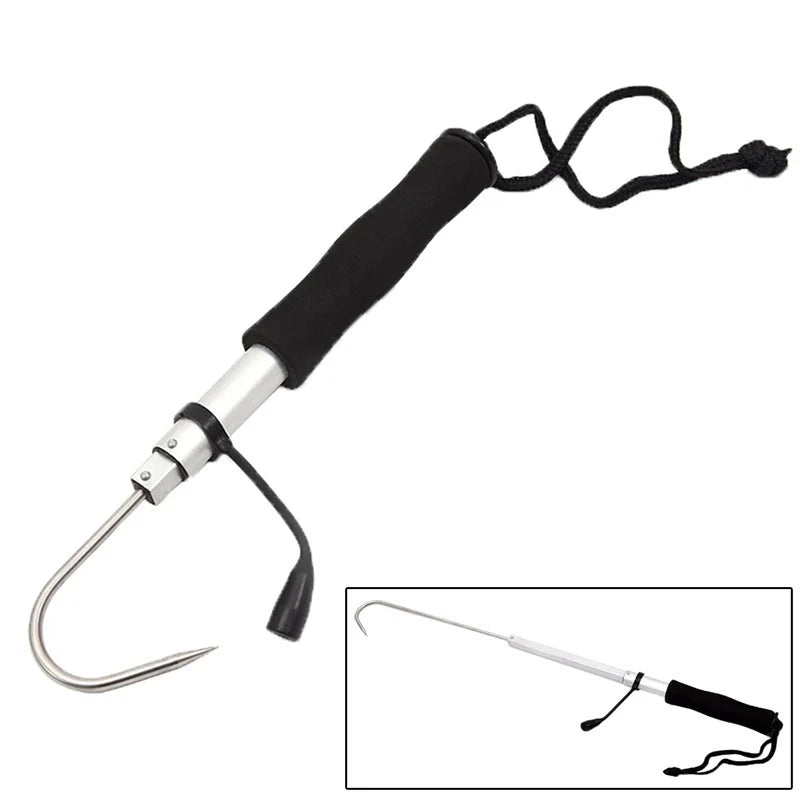 Ice Fishing Anchor Fish Hook Telescopic Stainless Steel Fishing Hook Fishing Hook Lifting