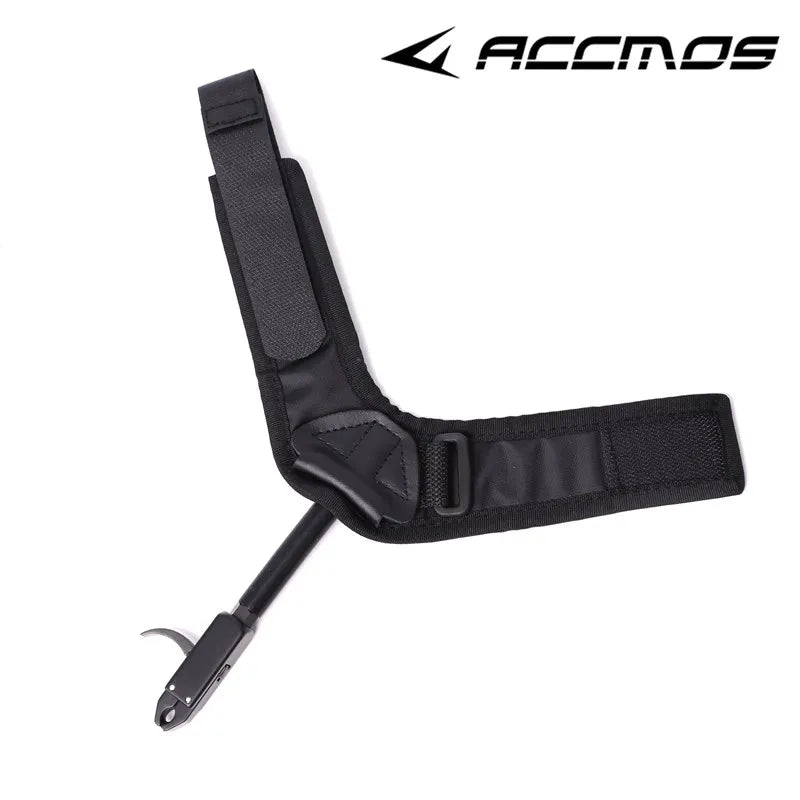 1pc Archery Caliper Release Aid  Arrow Trigger Wristband Release Compound Bow Strap Shooting Pro