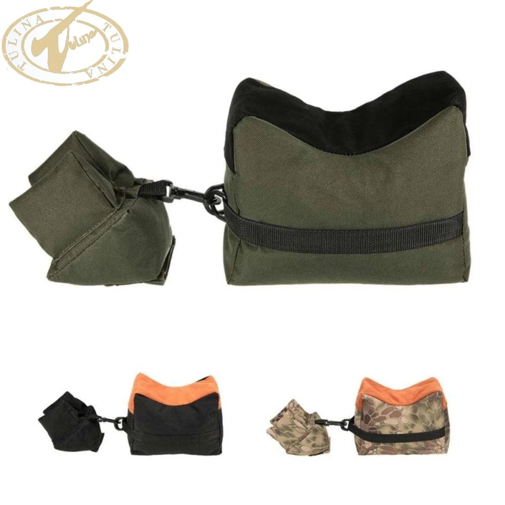 Tactical Gear Front&Rear Bag Rifle Support Sandbag Without Sand Sniper Pouch Shoot