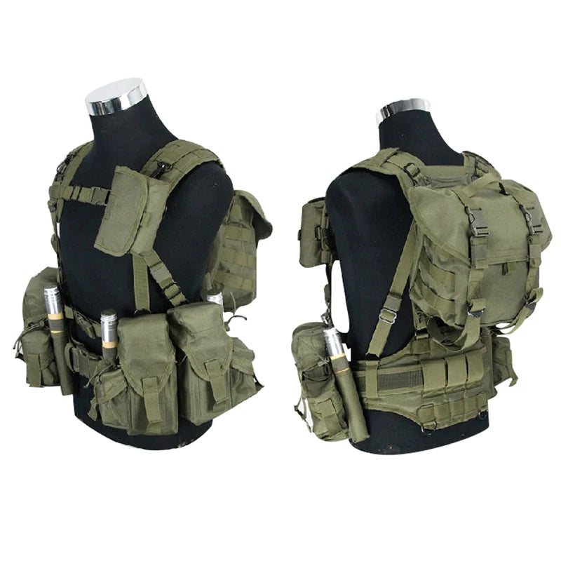 Russian Army Fan Special Forces Smersh Tactical Gear Hunting Vest Outdoor Adjustable