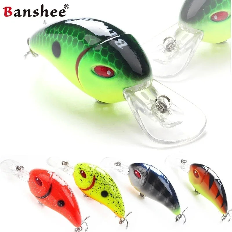 Micro Crankbait  63mm 6.2g  Mini Crankbait Fishing Lures Wobbler Square Bill Crank