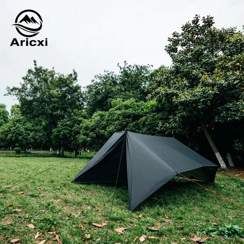 Aricxi Ultralight Tarp Outdoor Camping Survival Sun Shelter Shade Awning Silver Coating Pergola Waterproof Beach Tent