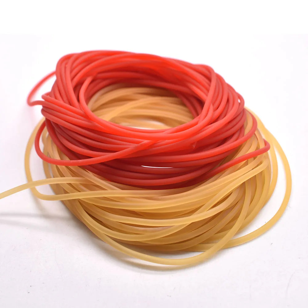 Diameter 2mm 3mm Latex Elastic Solid Rubber Band Elastic Fishing Slingshot Binding Rope