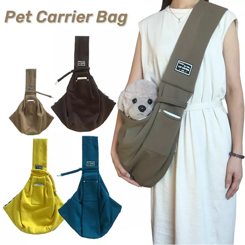 Pet Dog Carrier Bag Outdoor Travel Cats Puppy Shoulder Bags Single Comfort Sling