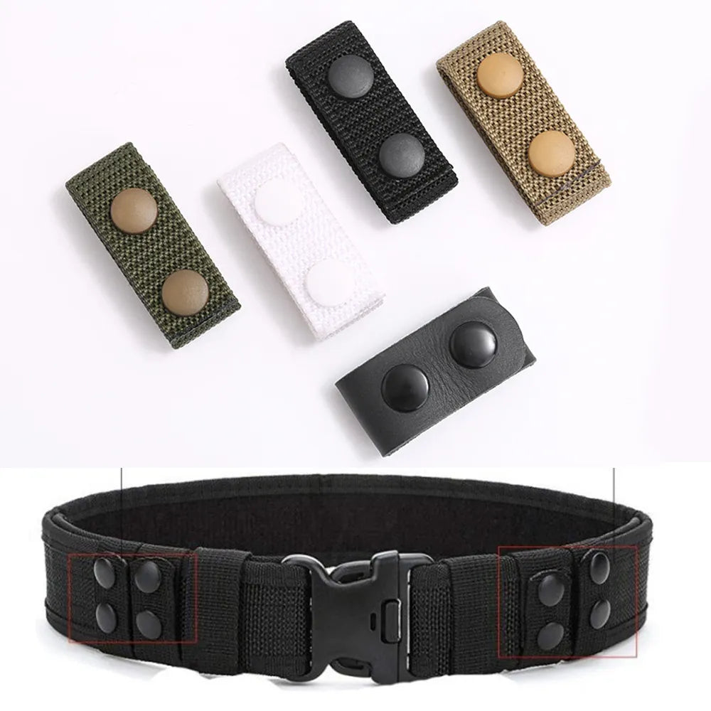 2PS Tactical Belt Lock 5cm 5.5cm Ring Equipment Pendant Snap Buckle  Fixing Clasp