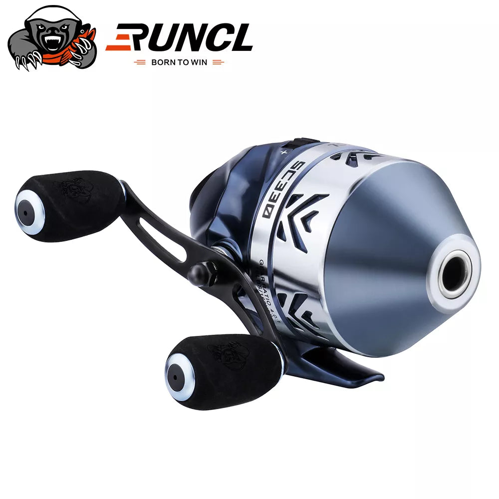 Runcl Brutus Fishing Reel 4.0:1 Gear Ratio 7+1 Ball Bearing 8kg Max Drag Fishing Coil