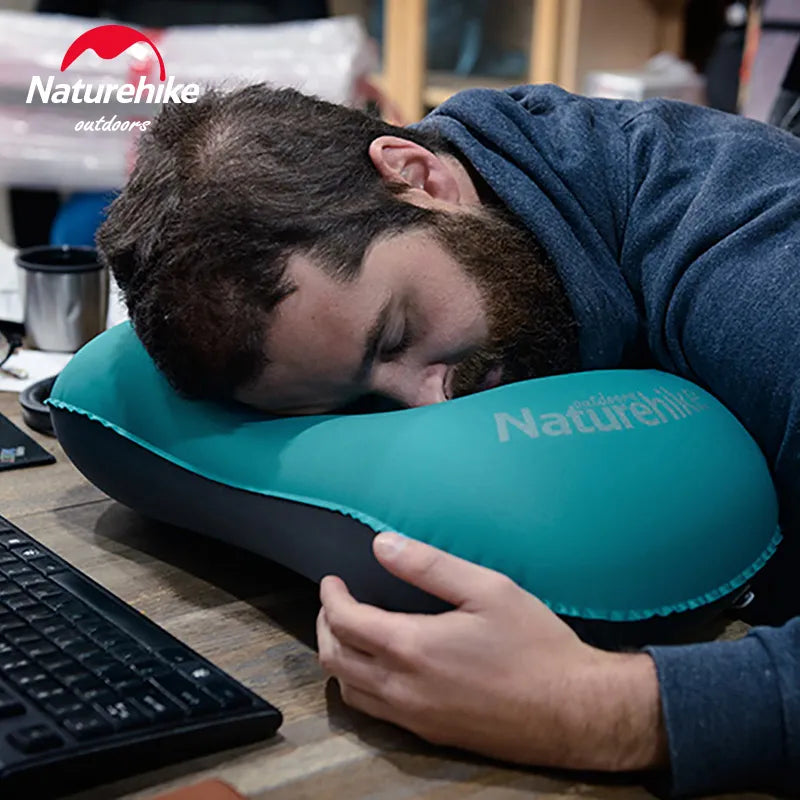 Naturehike Inflatable Pillow Ultralight Hiking Sleep Air Pillow Self Inflating Pillow Outdoor