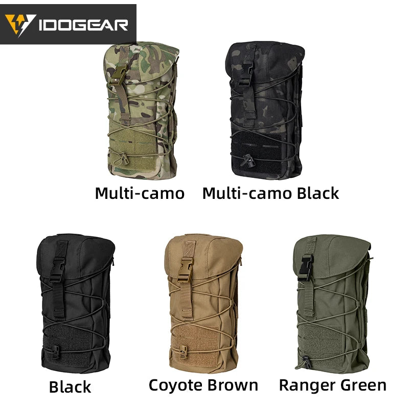 IDOGEAR Tactical GP Pouch General Purpose Utility Pouch MOLLE Sundries Recycling Bag