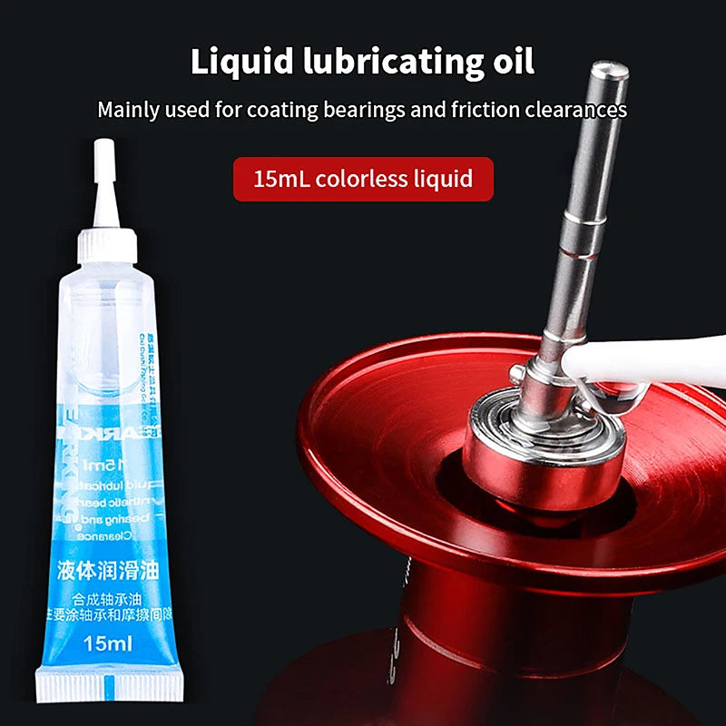 1/2Pcs Maintenance Oil Spinning For Fishing Reel Grease Bearing Lubricant oil Gear