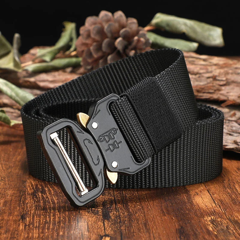 FRALU New Nylon Belt Men Army Tactical Belt Molle Military SWAT Combat Belts