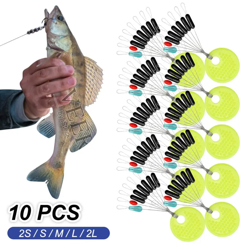 Rubber Silicon Space Bean Profession Fishing Float Resistance Anti-Strand Fishing