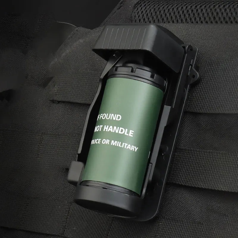 Smoke Bomb Model Hollow Can Be Filled Pop-up Toy Cosplay Props MOLLE System