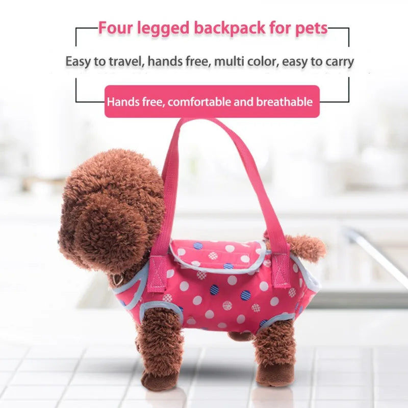 Pet Dog Cat Backpack Outdoor Travel Breathable Shoulder Strap Bag Handbag Pet