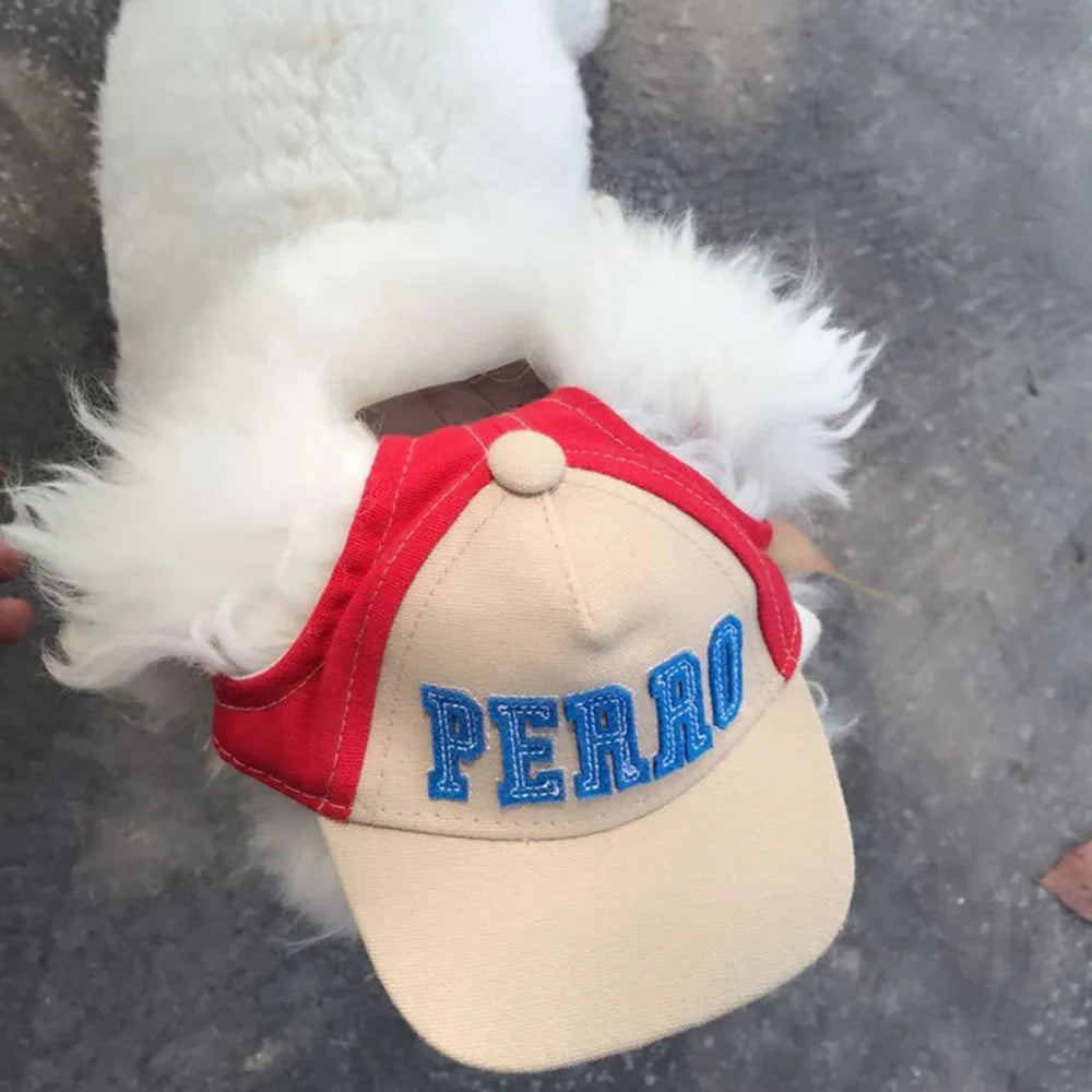 Pet Dog Caps Small Puppy Sport Letter Cap for Dogs Baseball Visor Hat Summer Outdoor