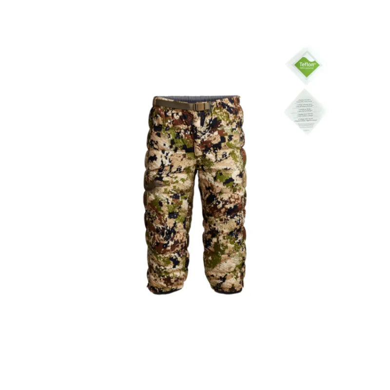 High Quality Kelvin Lite Hunting Gear Winter Alpine Camouflage Down Pant Men's Camo