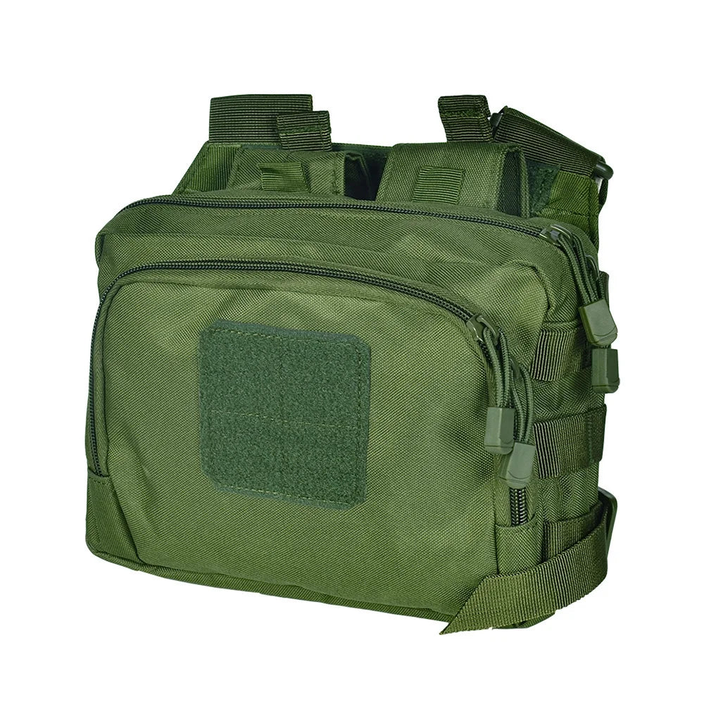 Tactical 2 Banger Bag Messenger Range Bags Quick Release Carryall AR M4 Magazine