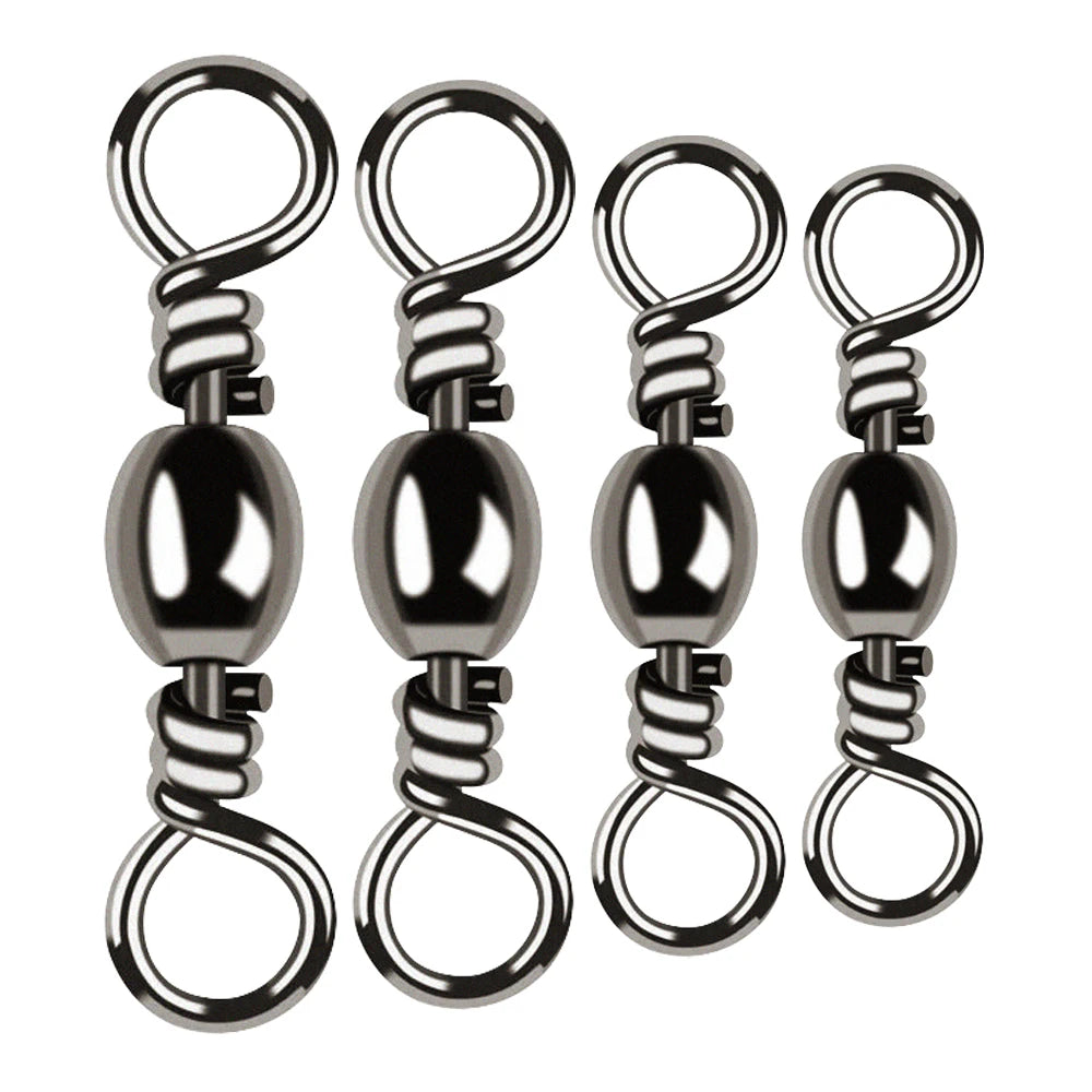 Bottle Swivel High Speed Figure Eight Ring 8 Figure Ring Connector Fishing Gear