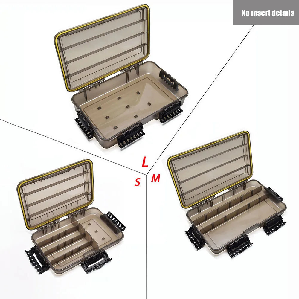 Waterproof Fishing Tackle Box Large Capacity Fishing Accessories Tool Storage Box Fish