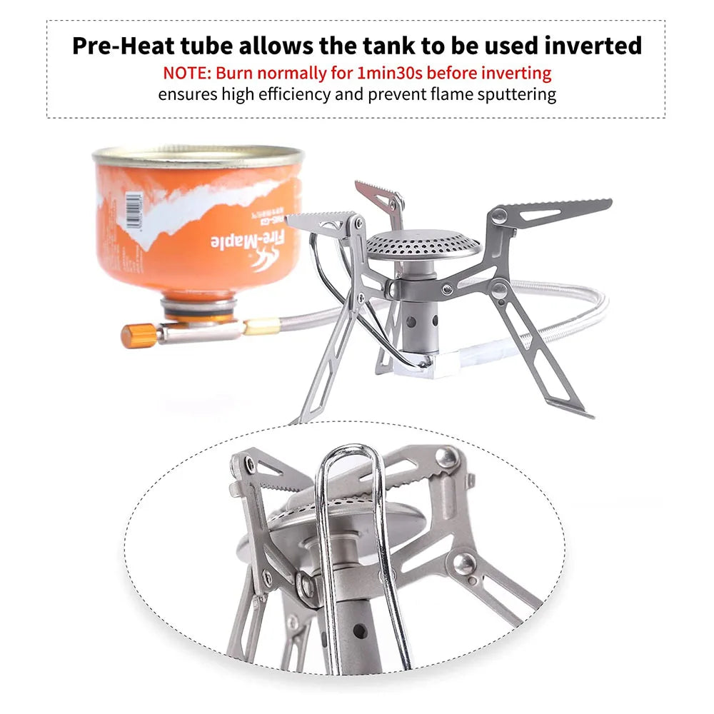 Fire Maple Titanium Blade 2 Gas Burners Ultralight 135g Gas Stoves Cooker