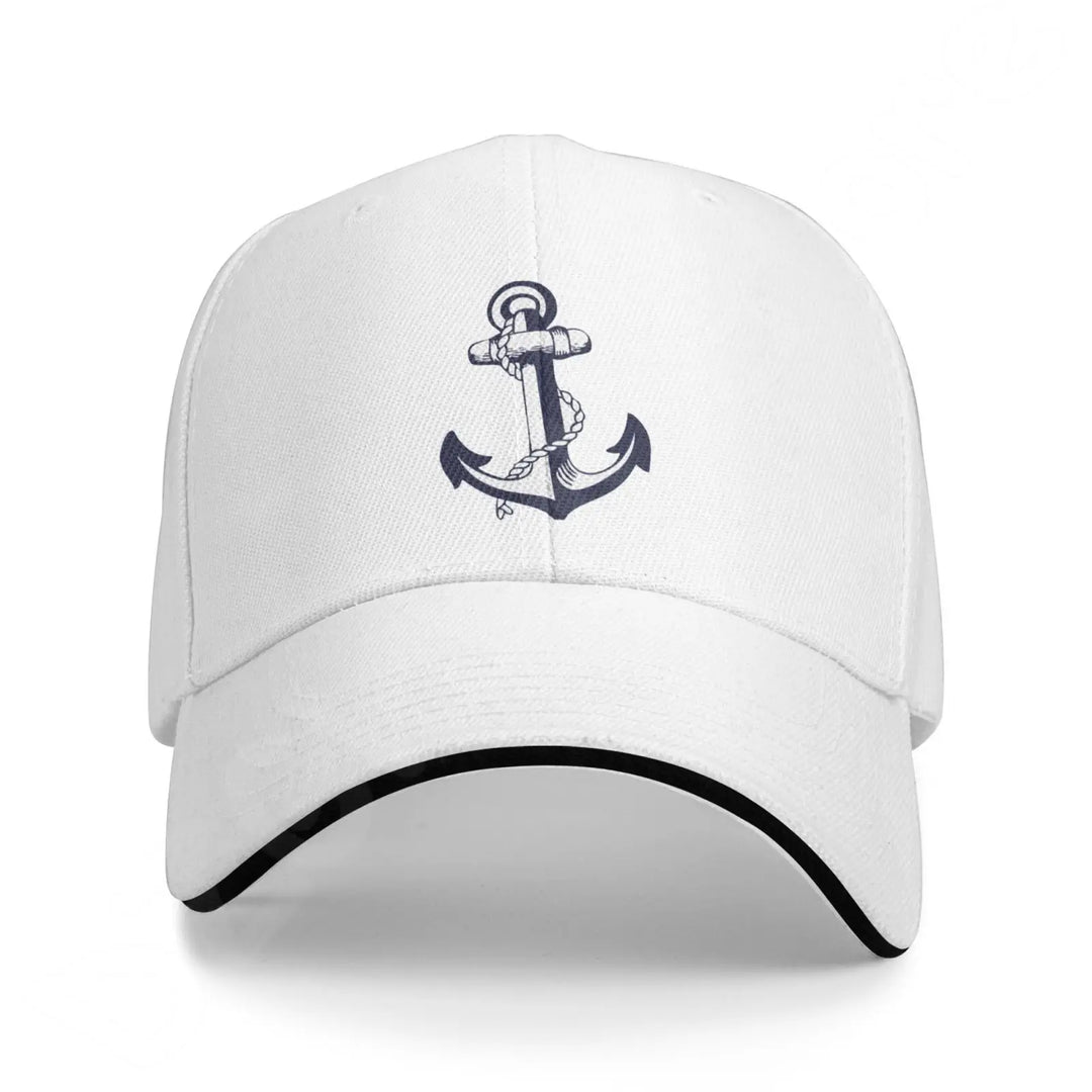 New Anchor Baseball Cap Nautical Anchor Marine Fashion Men Sun Hat Sailor Nautical
