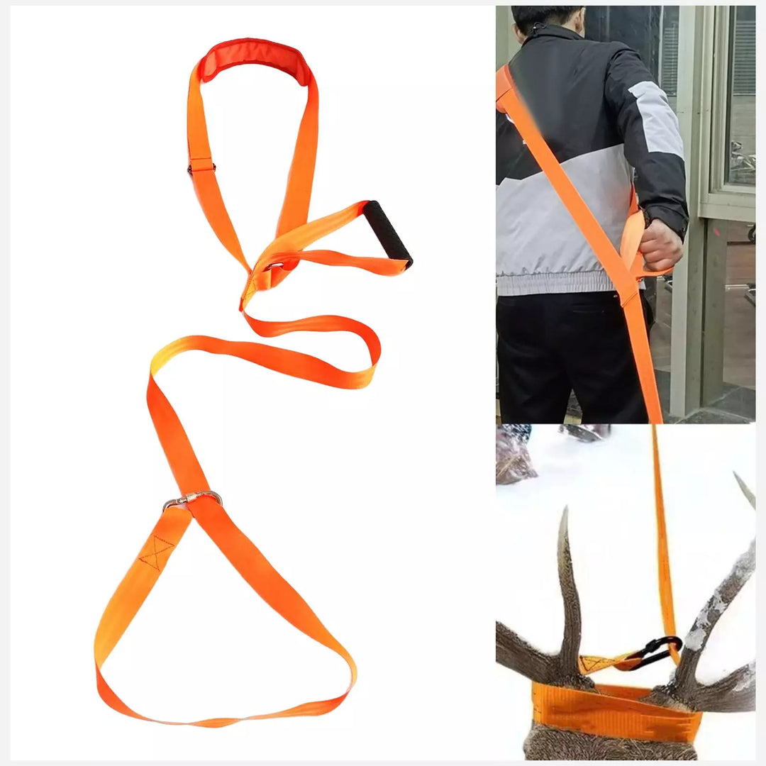 Deer Drag Hunting Deer Puller with Comfort Grip Handle Portable Multipurpose Dragging