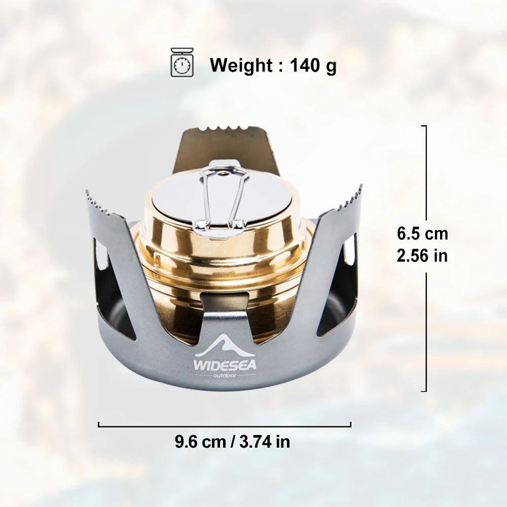 High Quality Outdoor Picnic Stove New Mini Ultra-light Spirit Combustor Alcohol Stove