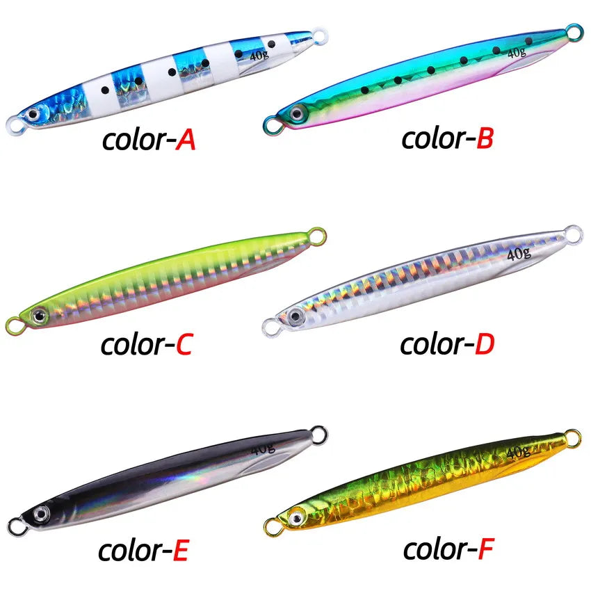 Jig Shore Jigging Spoon Casting Drag 7G 10G 14G 17G 21G 30G 40G SeaBass Lure